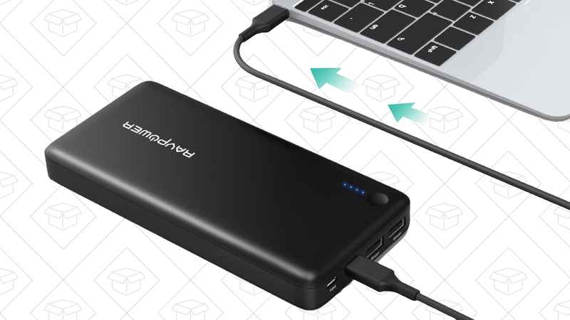 RAVPower 26,800 mAh USB-C Battery Pack, $64 with code PB058KIN